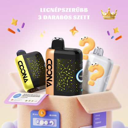 🎁3 db-os BANG BOX 42000 Puffs 3 in1 Flavor Disposable Vape – Titokdoboz árzuhanás!
