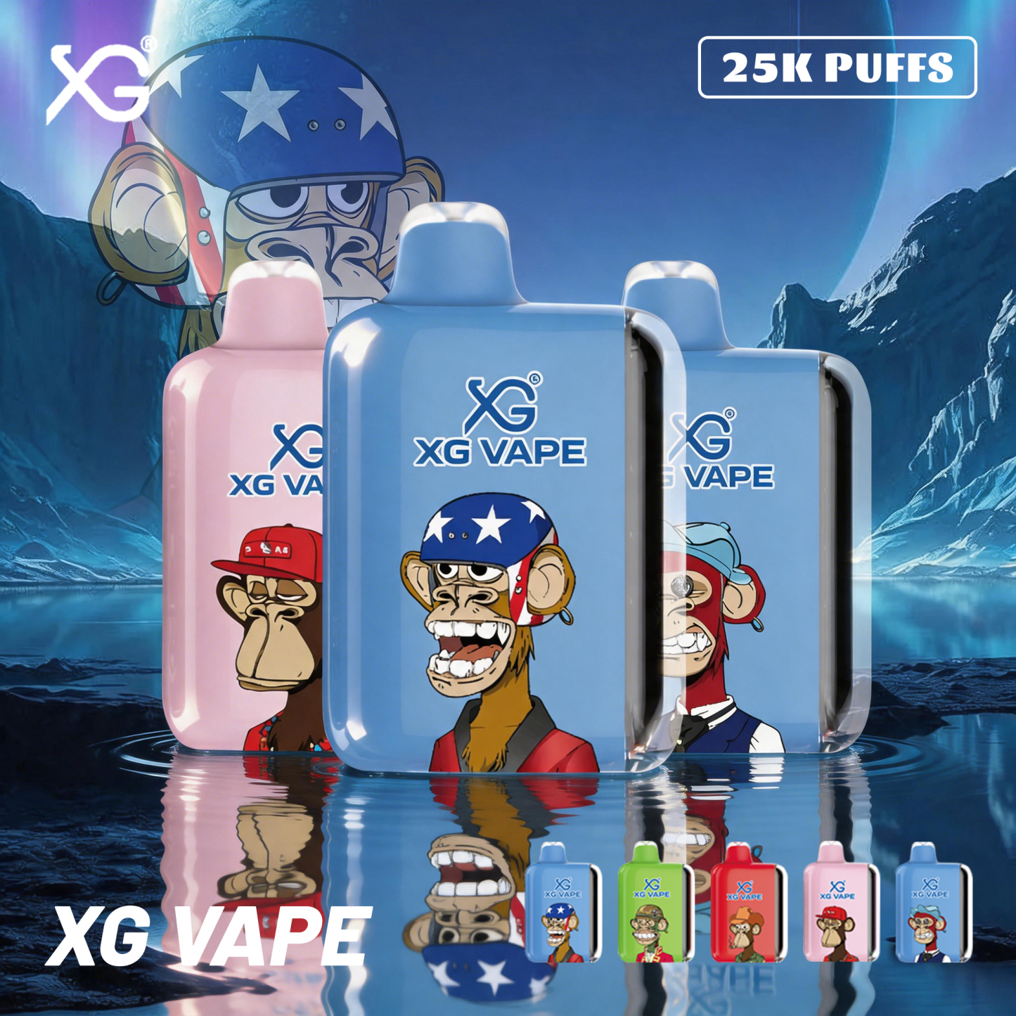 XG VAPE Bar 25000 Puffs Disposable Vape