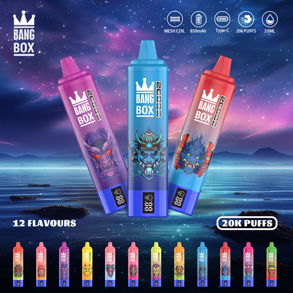 BANG BOX 20000 Puffs Double Flavor Disposable Vape - Strawberry Watermelon