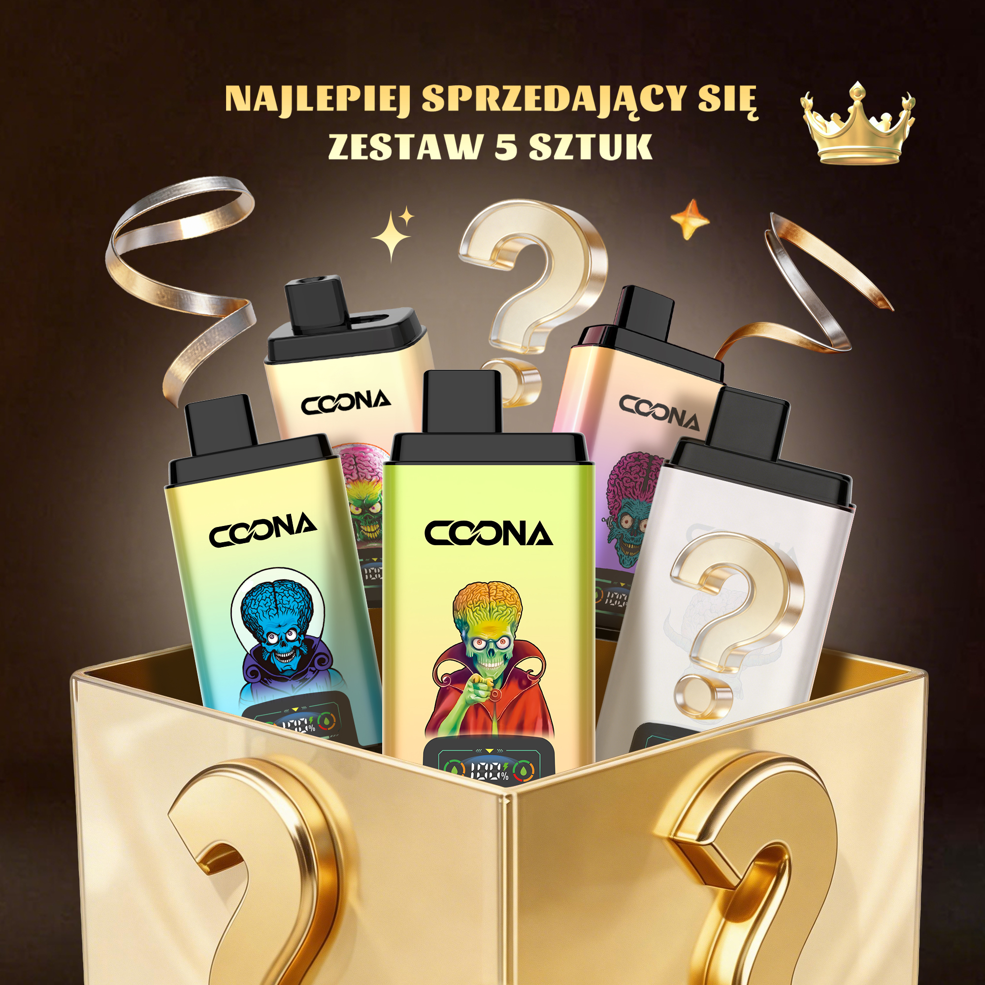 💎5x niespodzianka - BANG BOX 50000 Puffs Double Flavor Disposable Vape