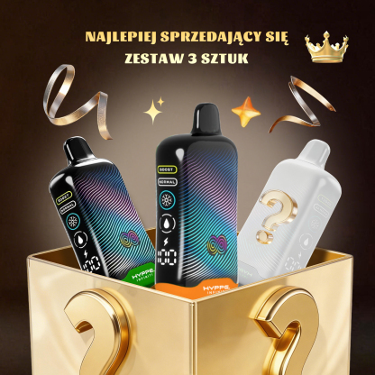 🎁3x niespodzianka - Hyppe Infiniti 50K Puffs Disposable Vape
