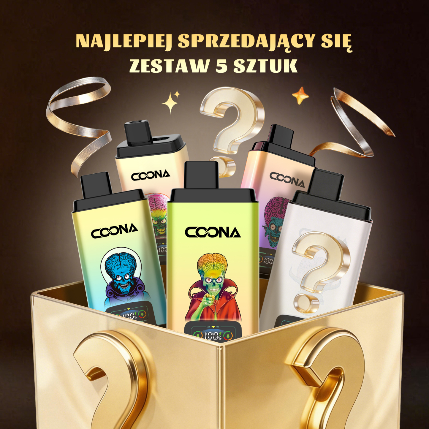 💎5x niespodzianka - BANG BOX 50000 Puffs Double Flavor Disposable Vape
