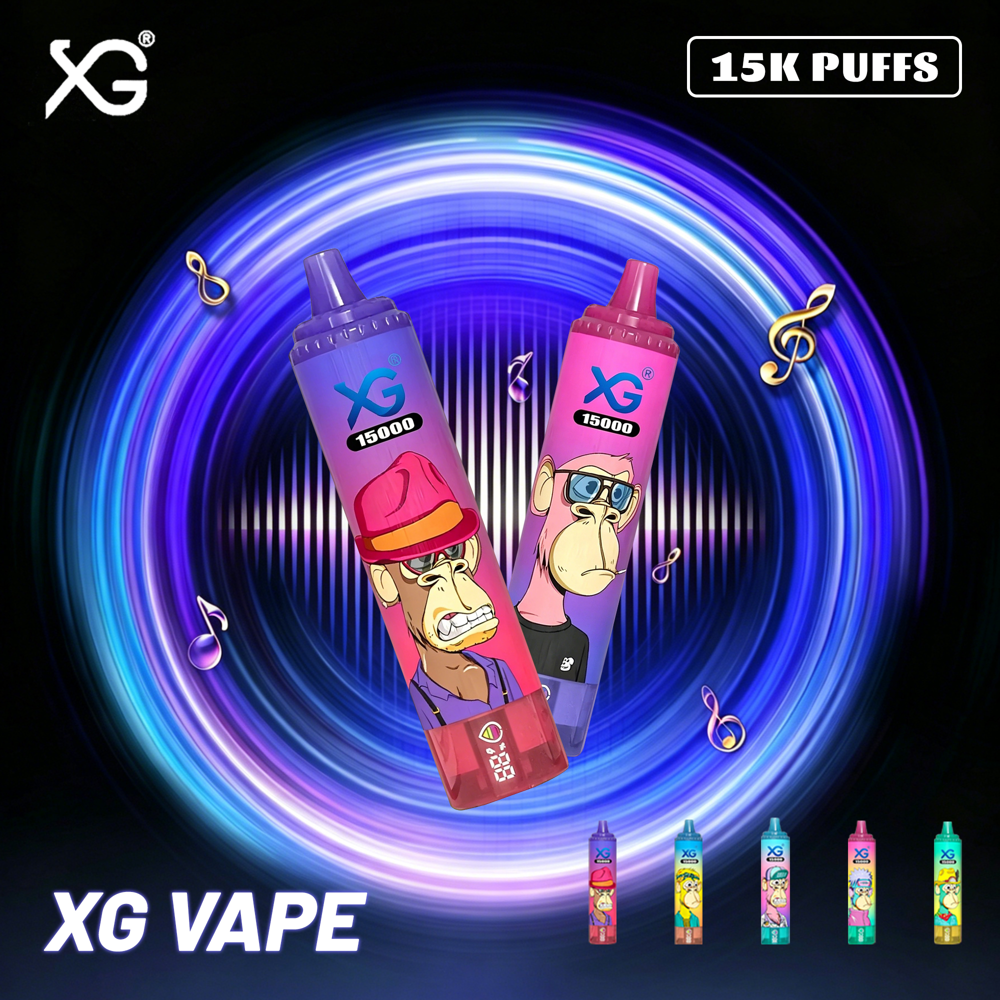 XG VAPE Bar 15000 Puffs Disposable Vape
