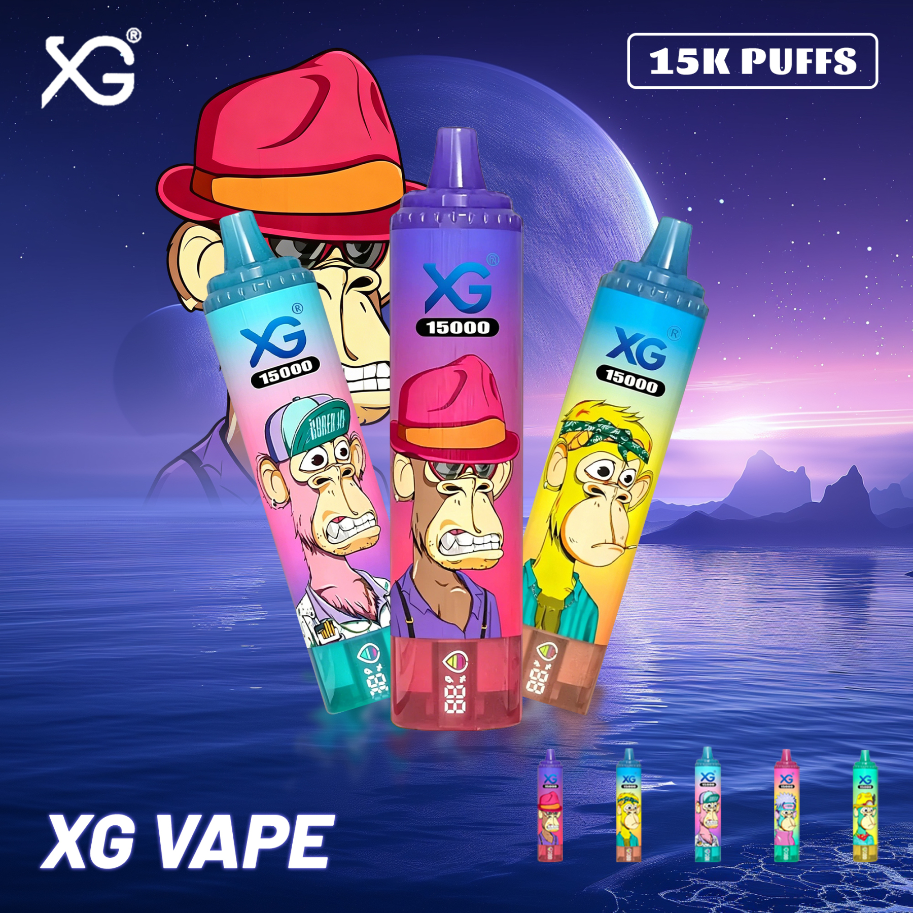 XG VAPE Bar 15000 Puffs Disposable Vape