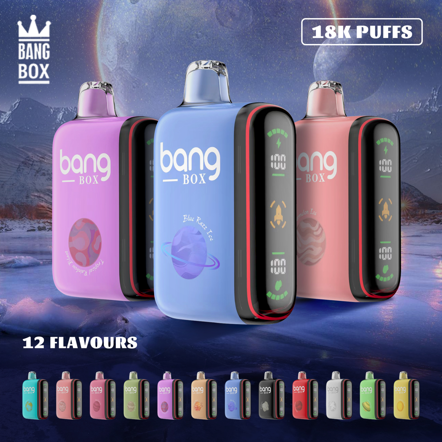 BANG BOX 9000-18000 Puffs Disposable Vape