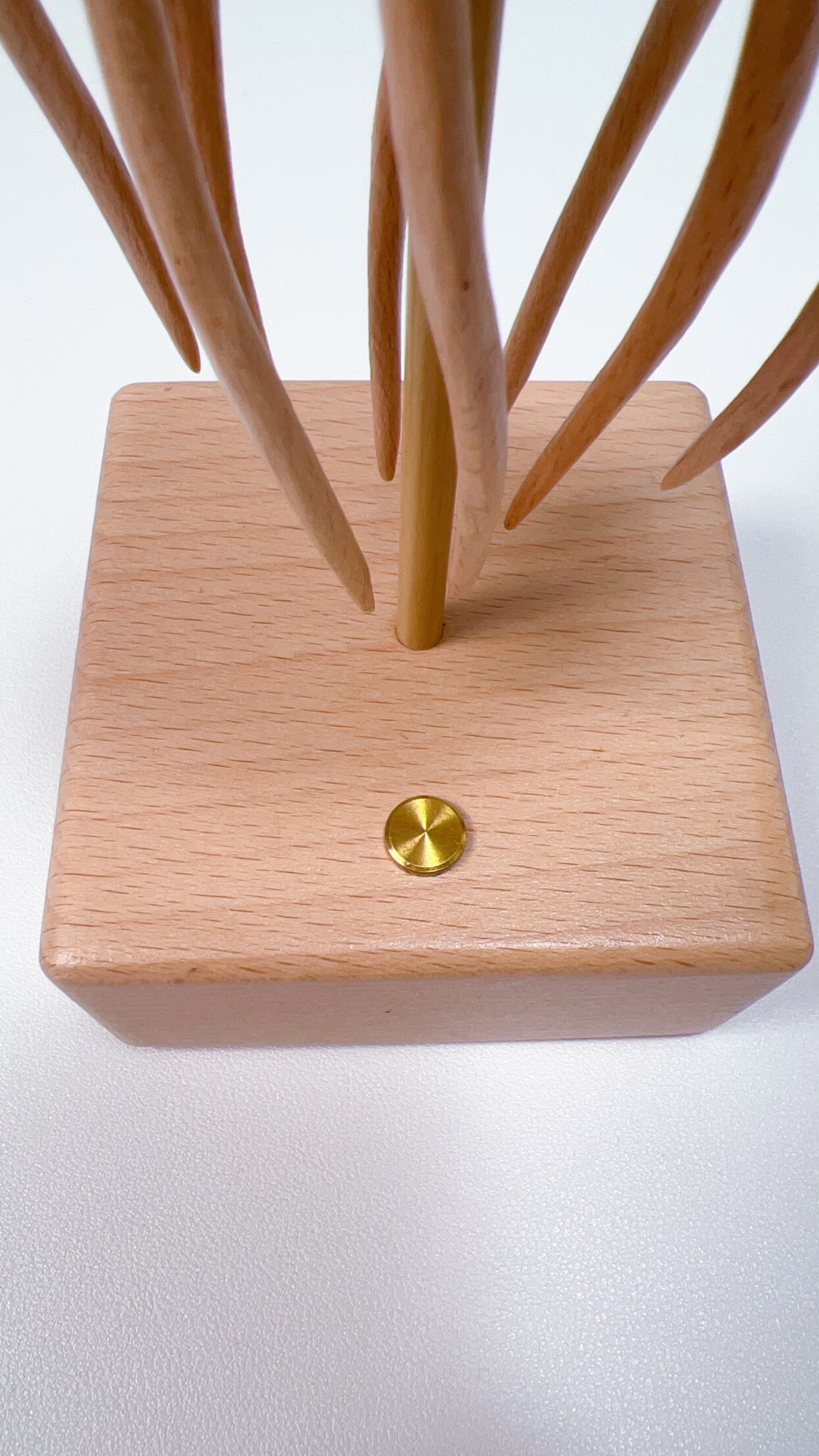 Handcrafted Wooden Jellyfish Automaton