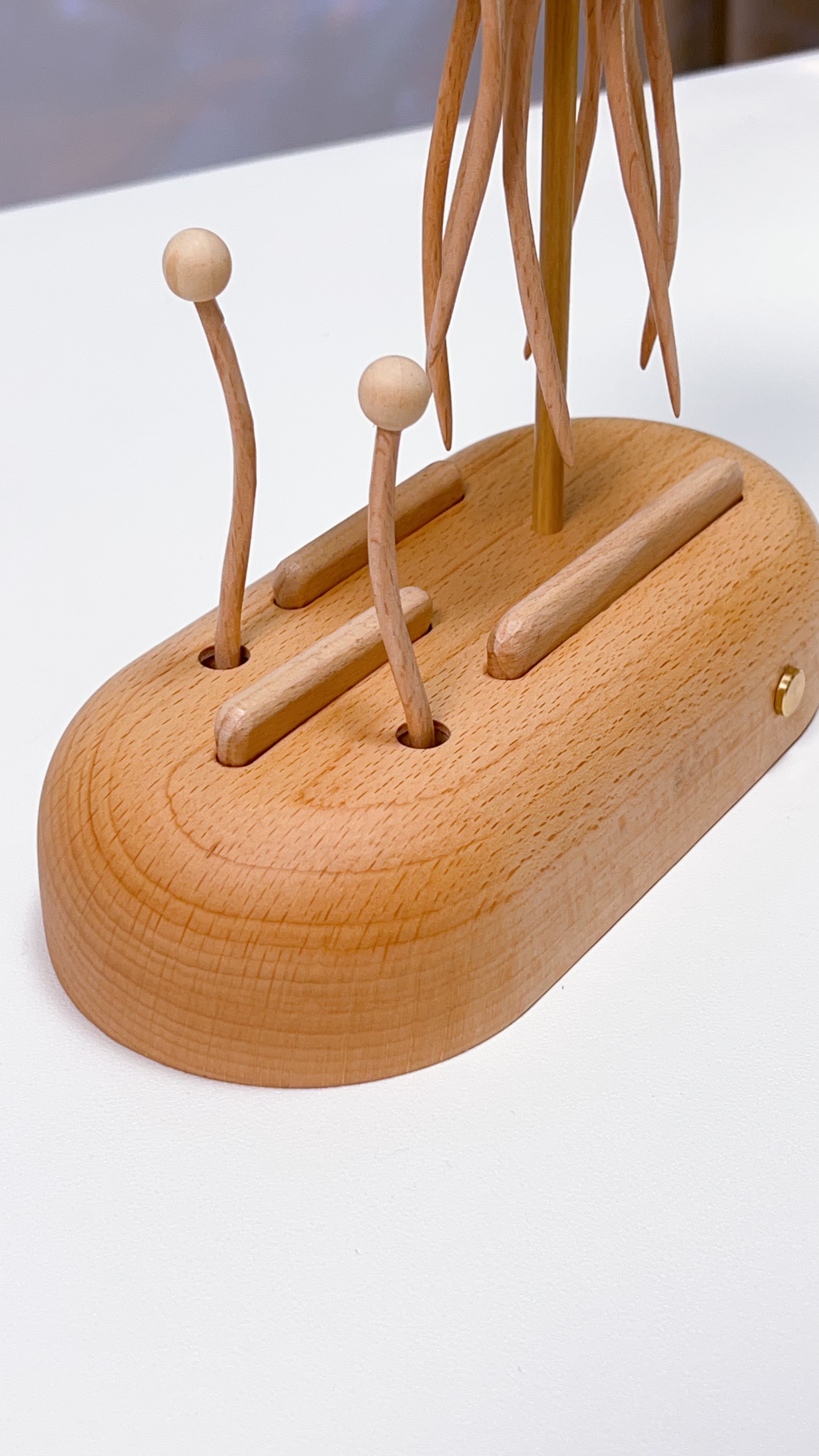 Handcrafted Wooden Jellyfish Automaton(Big)