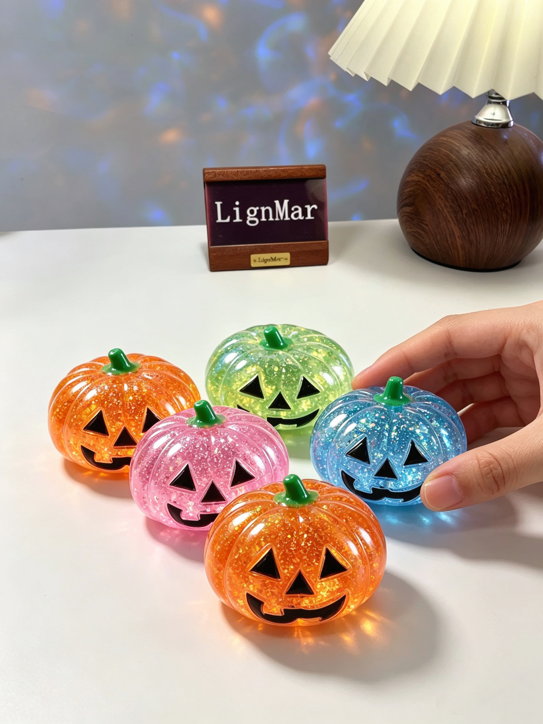 Sparkly Halloween Pumpkin