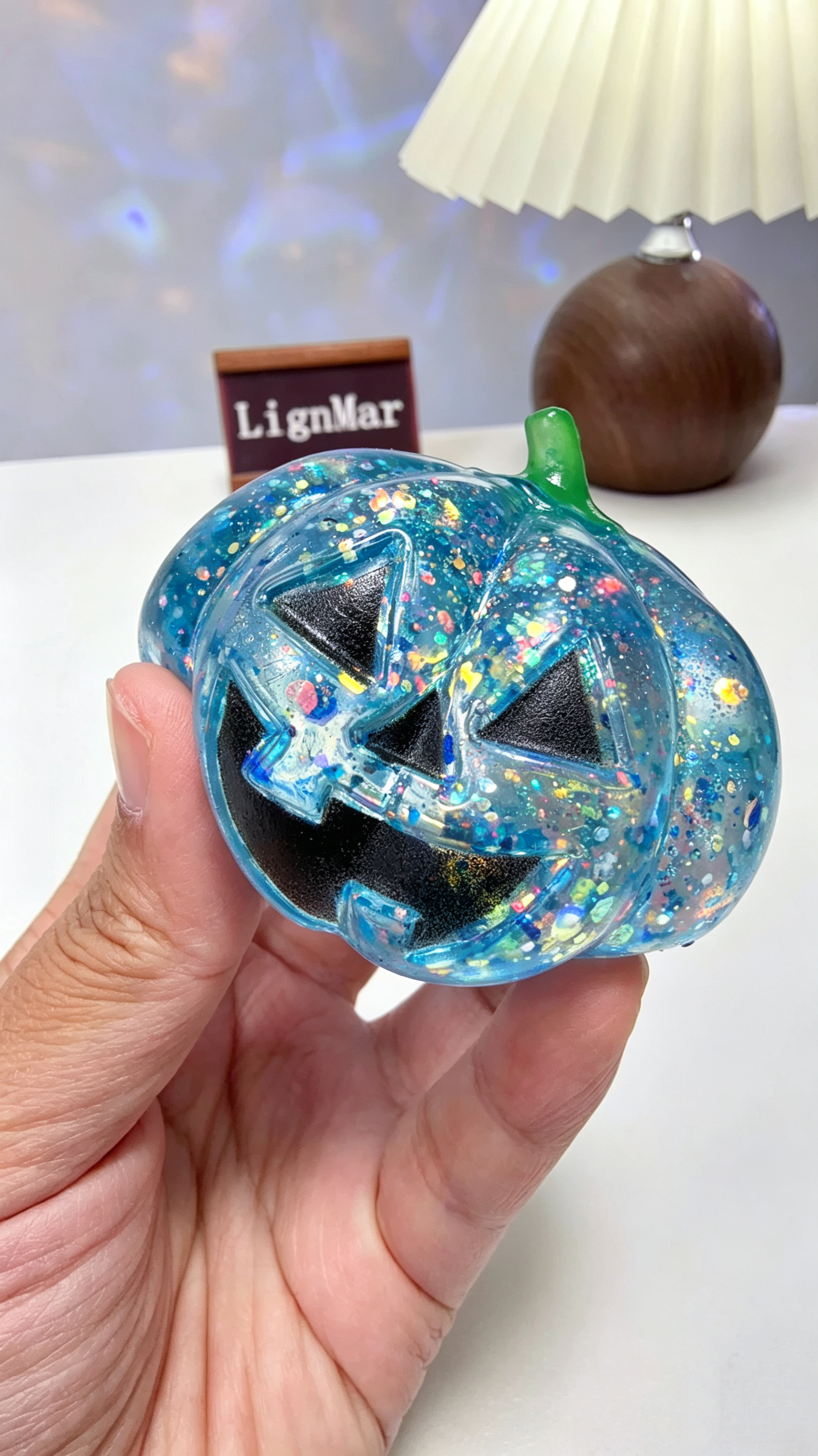 Sparkly Halloween Pumpkin
