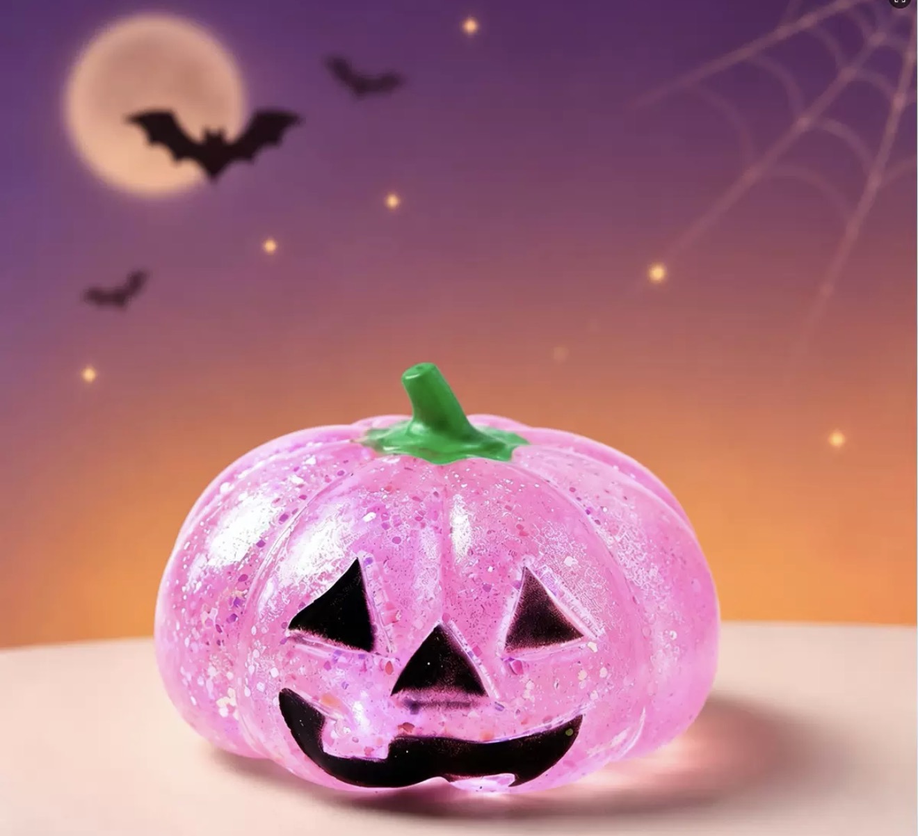 Sparkly Halloween Pumpkin