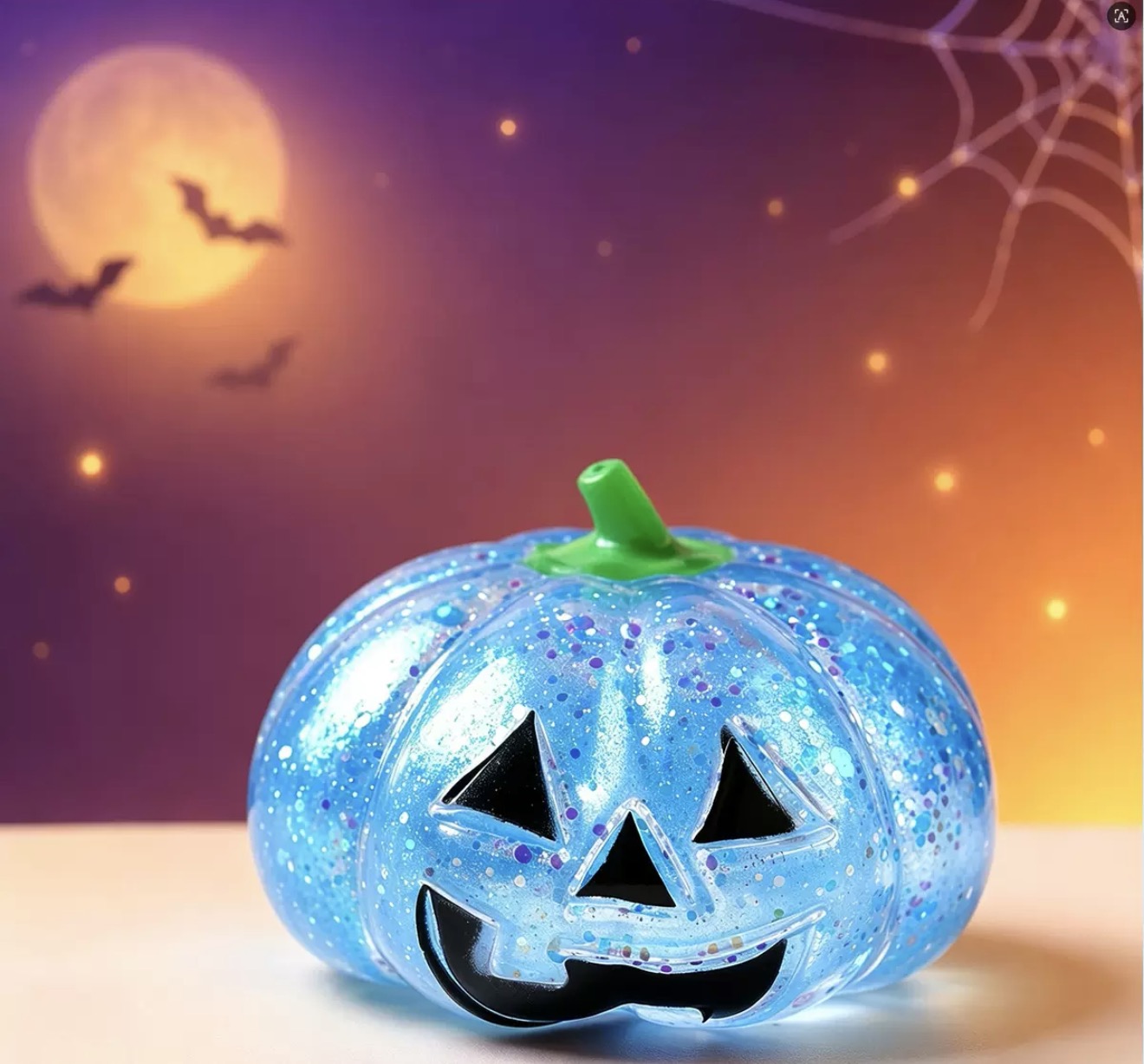 Sparkly Halloween Pumpkin