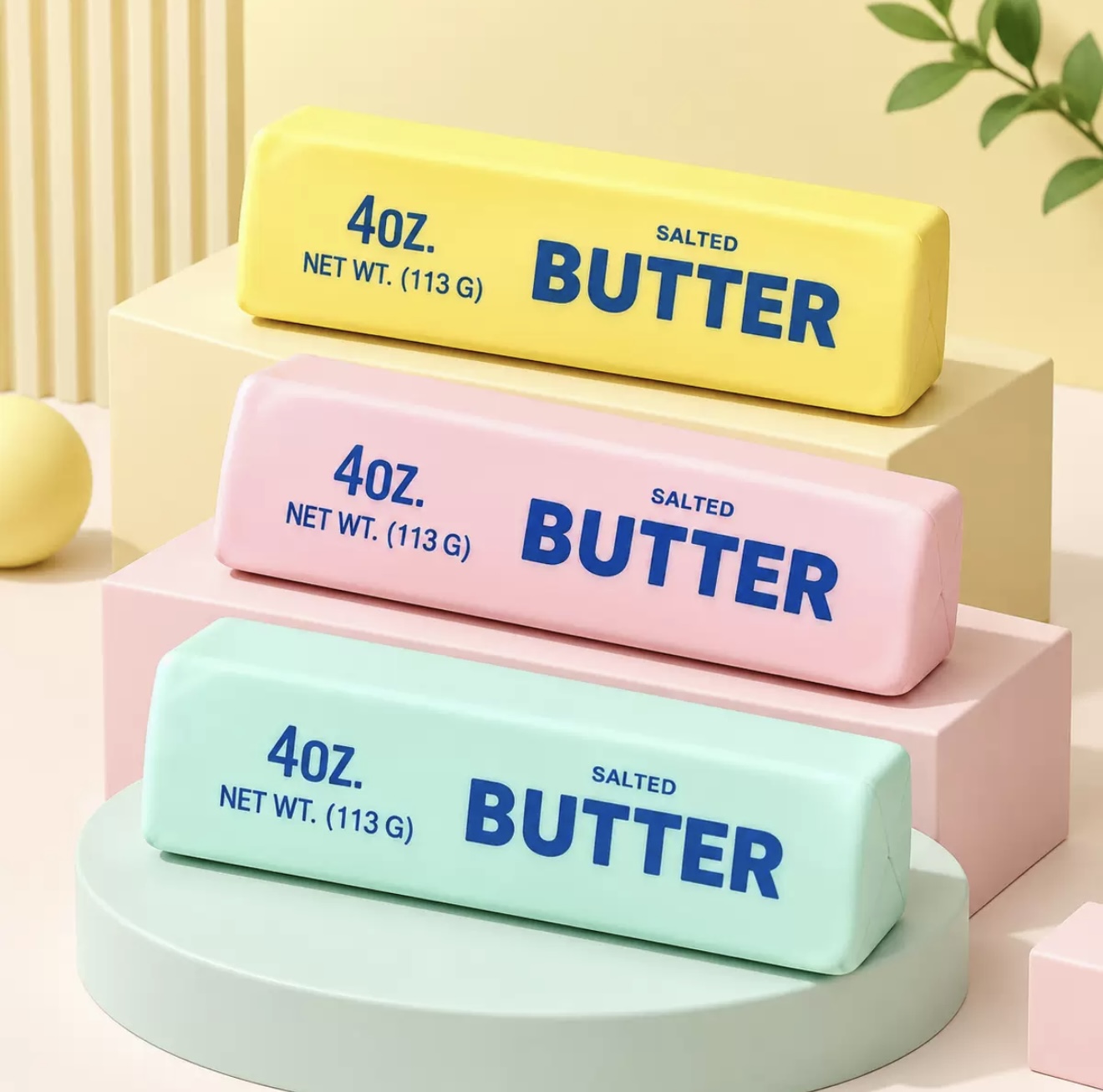 Butter Bar Stress Squeeze Toy