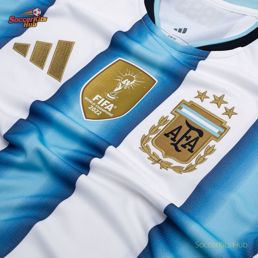 Argentina Home Shirt World Cup 2026 (Your Name)-SoccerKits Hub | Buy Soccer Jerseys Online
