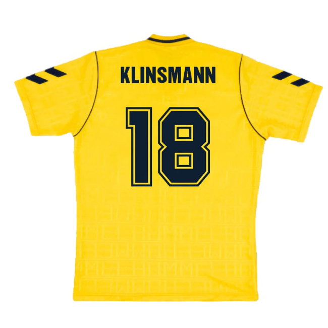 1988 Tottenham Away Hummel Retro Shirt (Klinsmann 18)-SoccerKits Hub | Buy Soccer Jerseys Online