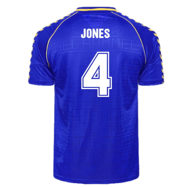 1988 Wimbledon Hummel Retro Home Shirt (Jones 4)-SoccerKits Hub | Buy Soccer Jerseys Online