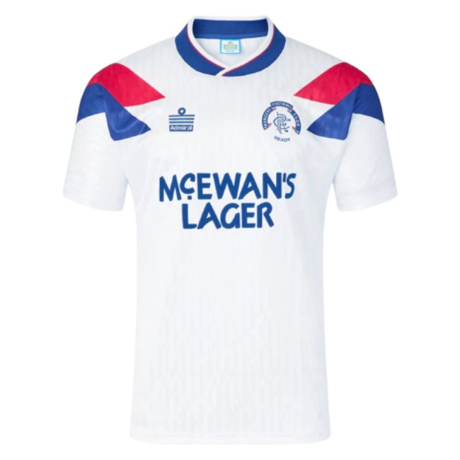 1990-1992 Rangers Retro Away Shirt (Your Name)-SoccerKits Hub | Buy Soccer Jerseys Online