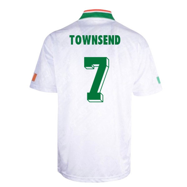 1994 Ireland World Cup Away shirt (Townsend 7)-SoccerKits Hub | Buy Soccer Jerseys Online
