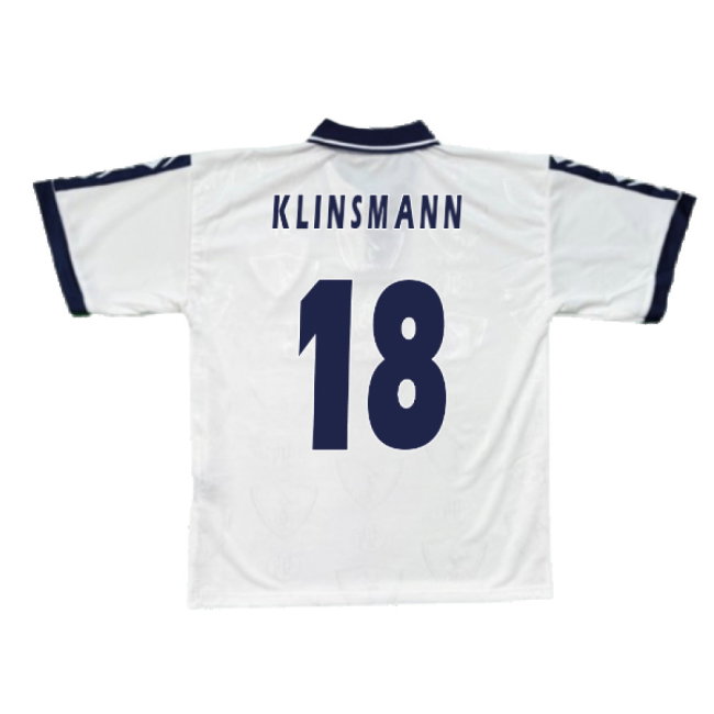 1995-1997 Tottenham Home Pony Shirt (Klinsmann 18)-SoccerKits Hub | Buy Soccer Jerseys Online