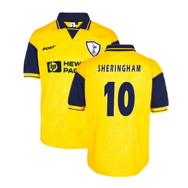 1995-1997 Tottenham Third Pony Reissue Shirt (Sheringham 10)-SoccerKits Hub | Buy Soccer Jerseys Online