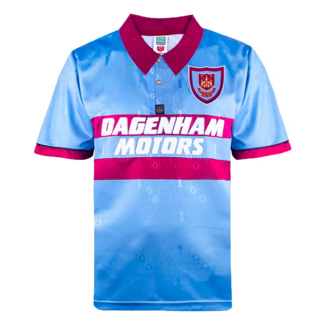 1995-1997 West Ham Pony Reissue Centenary Away Shirt (Breacker 2)-SoccerKits Hub | Buy Soccer Jerseys Online