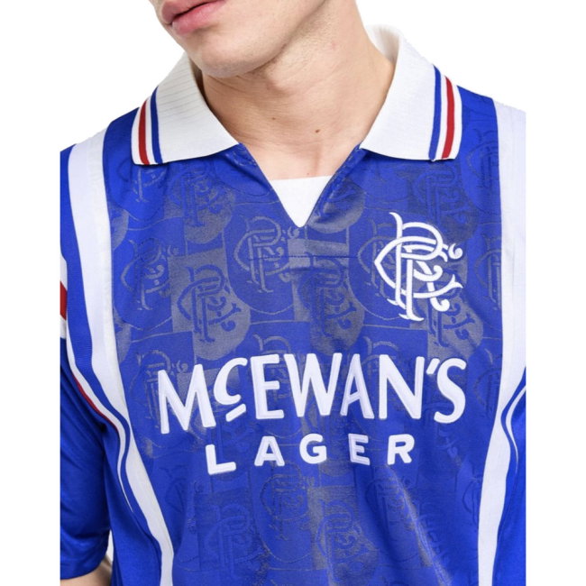 1996-1997 Rangers Retro Home Shirt (GASCOIGNE 8)-SoccerKits Hub | Buy Soccer Jerseys Online