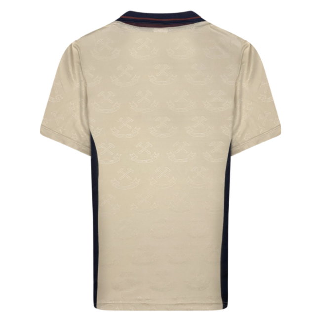 1996 West Ham Retro Away Shirt (MOORE 6)-SoccerKits Hub | Buy Soccer Jerseys Online