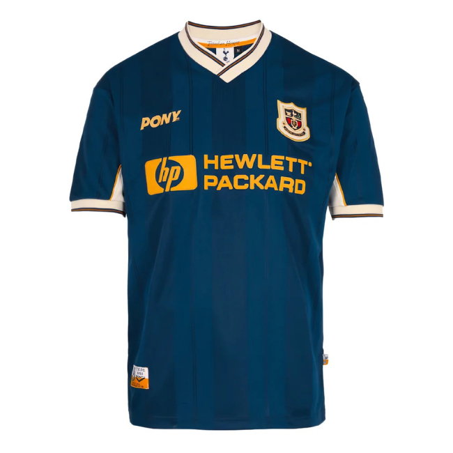 1997-1999 Tottenham Away Pony Reissue Shirt (Ginola 14)-SoccerKits Hub | Buy Soccer Jerseys Online
