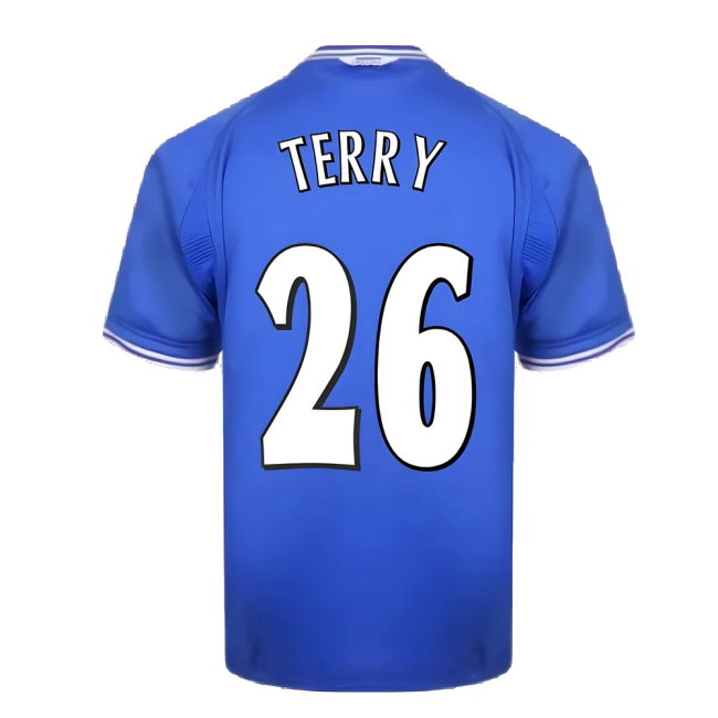 2000-2001 Chelsea Home Shirt (TERRY 26)-SoccerKits Hub | Buy Soccer Jerseys Online