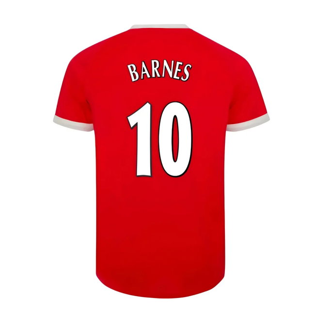 2001-2003 Liverpool Retro Euro Home Shirt (BARNES 10)-SoccerKits Hub | Buy Soccer Jerseys Online