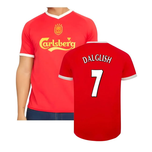 2001-2003 Liverpool Retro Euro Home Shirt (DALGLISH 7)-SoccerKits Hub | Buy Soccer Jerseys Online