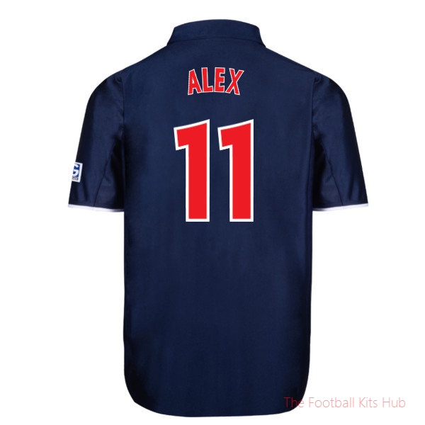 2001 PSG Paris Saint Germain Home Retro Shirt (Alex 11)-SoccerKits Hub | Buy Soccer Jerseys Online