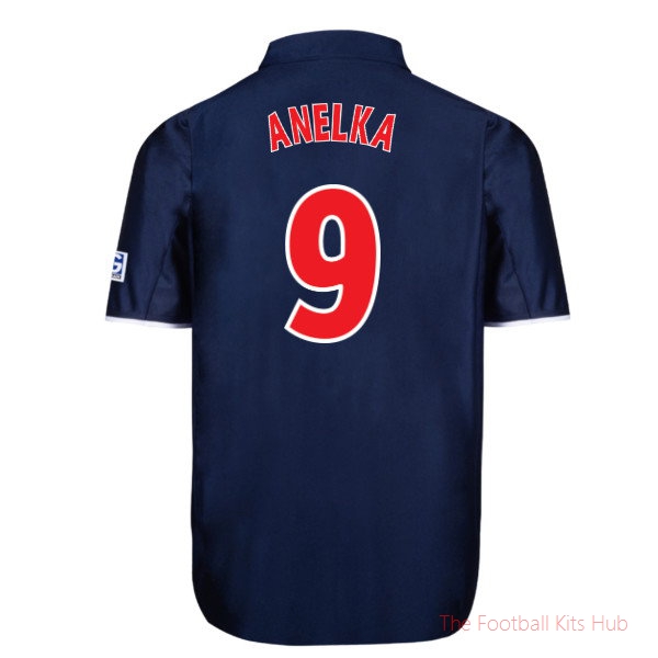 2001 PSG Paris Saint Germain Home Retro Shirt (Anelka 9)-SoccerKits Hub | Buy Soccer Jerseys Online