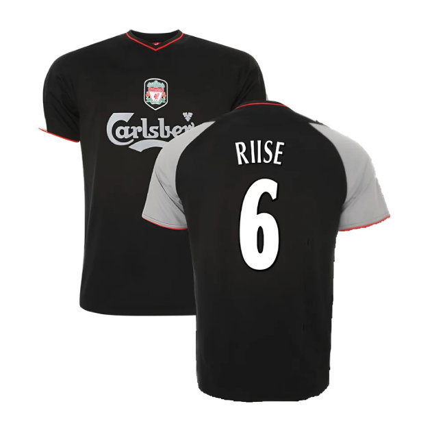 2002-2003 Liverpool Away Retro Shirt (RIISE 6)-SoccerKits Hub | Buy Soccer Jerseys Online