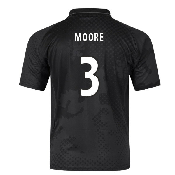 2002-2003 Rangers Retro Home Blackout Shirt (Moore 3)-SoccerKits Hub | Buy Soccer Jerseys Online