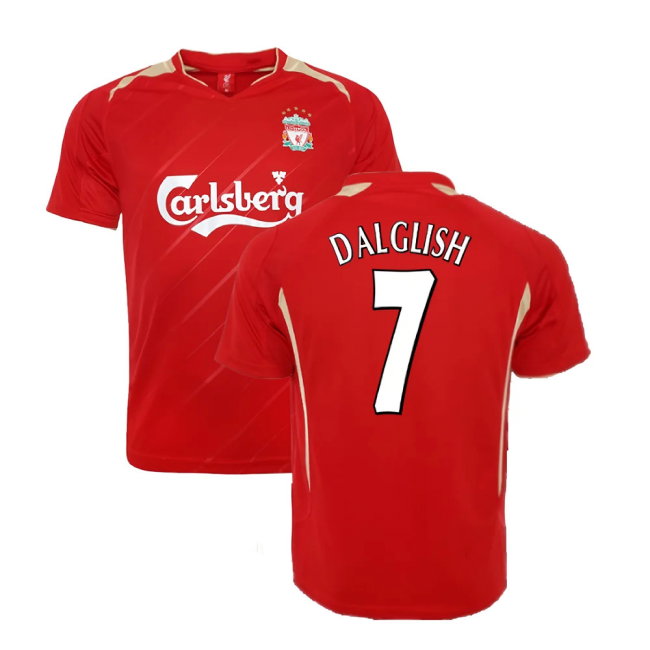 2005-2006 Liverpool Home CL Retro Shirt (DALGLISH 7)-SoccerKits Hub | Buy Soccer Jerseys Online