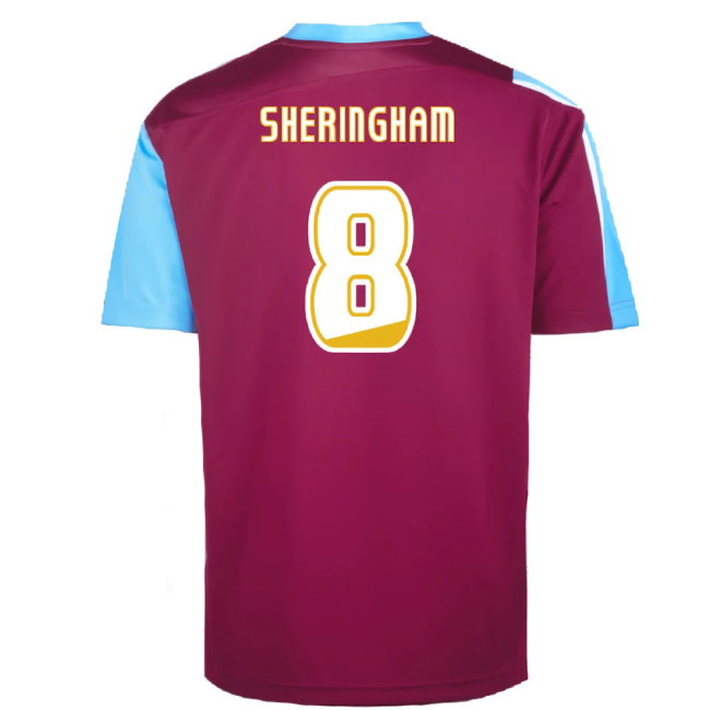 2005 West Ham Home Play Off Final Shirt (Sheringham 8)-SoccerKits Hub | Buy Soccer Jerseys Online