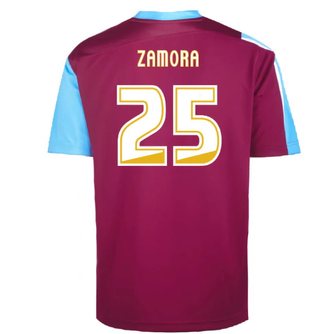 2005 West Ham Home Play Off Final Shirt (Zamora 25)-SoccerKits Hub | Buy Soccer Jerseys Online