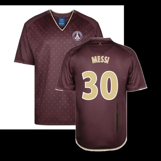 2006-2007 PSG Away Retro Shirt (MESSI 30)-SoccerKits Hub | Buy Soccer Jerseys Online