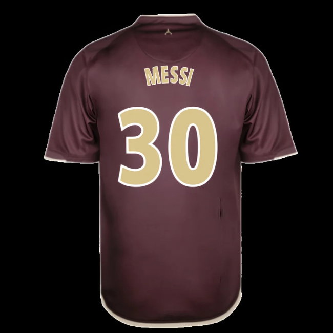 2006-2007 PSG Away Retro Shirt (MESSI 30)-SoccerKits Hub | Buy Soccer Jerseys Online