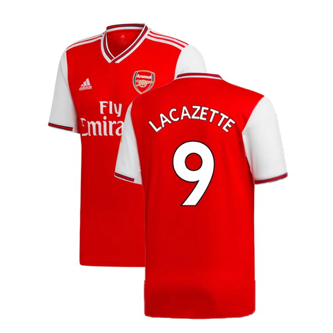 2019-2020 Arsenal Home Shirt (LACAZETTE 9)-SoccerKits Hub | Buy Soccer Jerseys Online