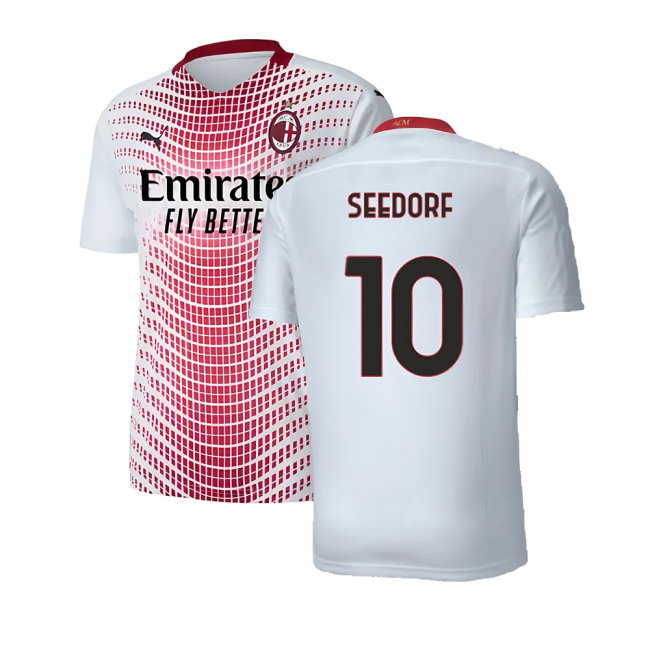 2020-2021 AC Milan Away Shirt (SEEDORF 10)-SoccerKits Hub | Buy Soccer Jerseys Online