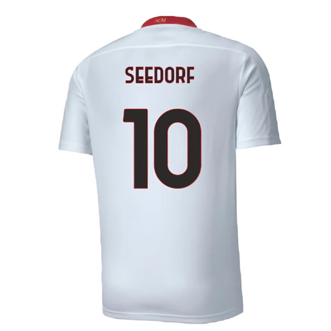 2020-2021 AC Milan Away Shirt (SEEDORF 10)-SoccerKits Hub | Buy Soccer Jerseys Online