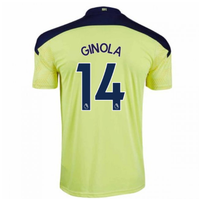 2020-2021 Newcastle Away Football Shirt (GINOLA 14)-SoccerKits Hub | Buy Soccer Jerseys Online