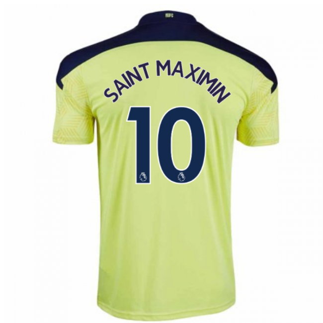 2020-2021 Newcastle Away Football Shirt (SAINT MAXIMIN 10)-SoccerKits Hub | Buy Soccer Jerseys Online