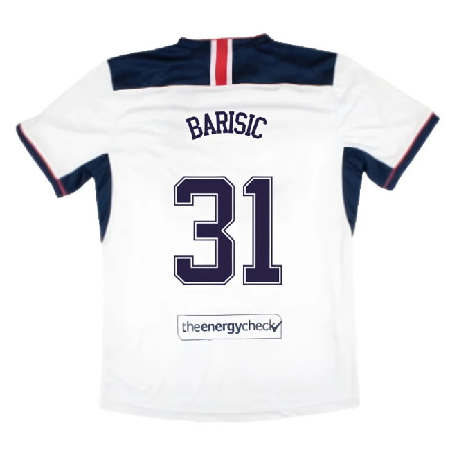 2020-2021 Rangers Away Shirt (BARISIC 31)-SoccerKits Hub | Buy Soccer Jerseys Online