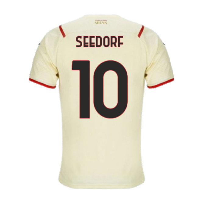 2021-2022 AC Milan Away Shirt (SEEDORF 10)-SoccerKits Hub | Buy Soccer Jerseys Online