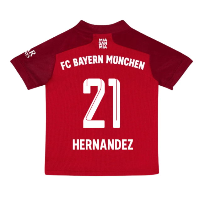 2021-2022 Bayern Munich Home Mini Kit (HERNANDEZ 21)-SoccerKits Hub | Buy Soccer Jerseys Online