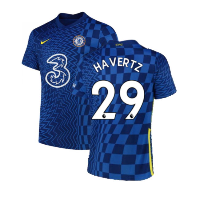 2021-2022 Chelsea Home Shirt (HAVERTZ 29)-SoccerKits Hub | Buy Soccer Jerseys Online