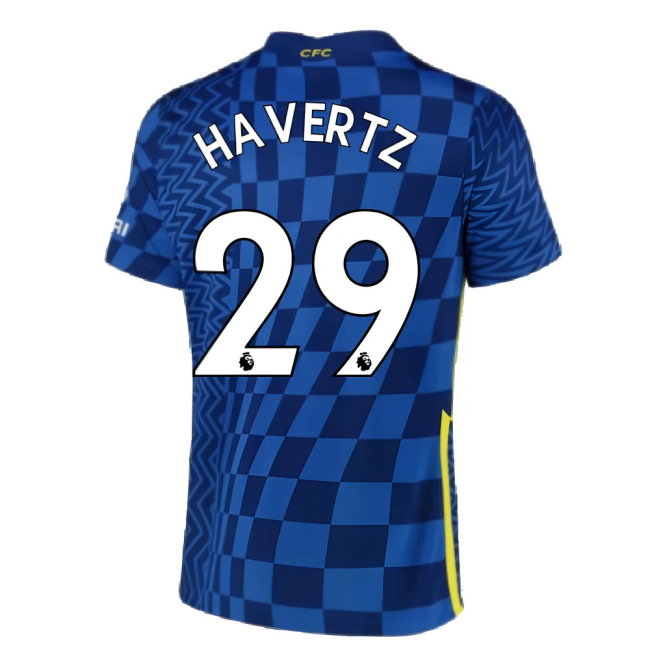 2021-2022 Chelsea Home Shirt (HAVERTZ 29)-SoccerKits Hub | Buy Soccer Jerseys Online