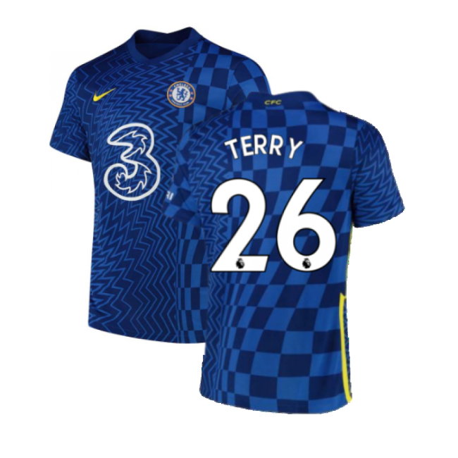 2021-2022 Chelsea Home Shirt (TERRY 26)-SoccerKits Hub | Buy Soccer Jerseys Online